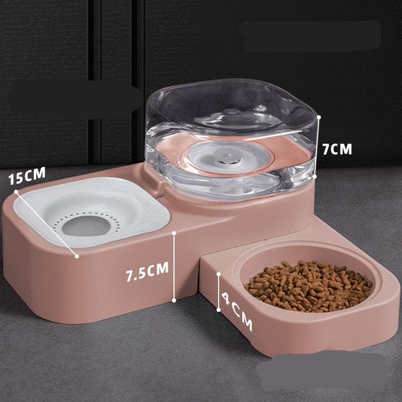 Der Wasserspender ist mobil und ein kabelloser, automatischer Trinknapf für Haustiere.