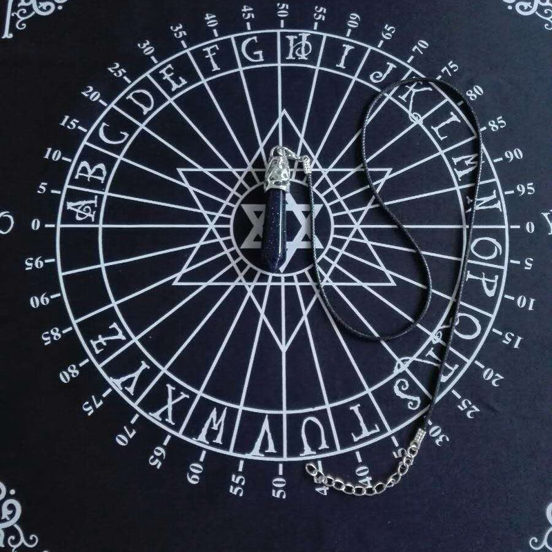 Tarot Tablecloth Divination Tarot Card Pad Pendulum Magic Pentacle Runes Tarot Altar Table Cloth