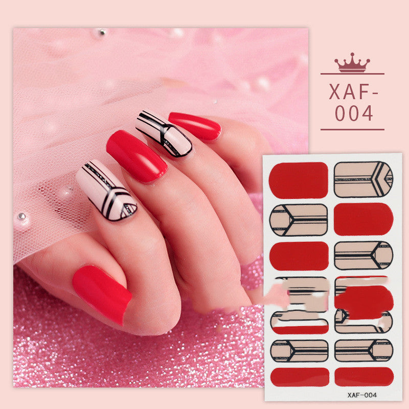 Nagelkunst-Diamant-Nagellackfolie Nagelaufkleber Nagellackkleber