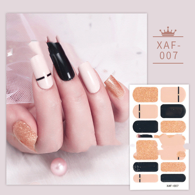 Nagelkunst-Diamant-Nagellackfolie Nagelaufkleber Nagellackkleber