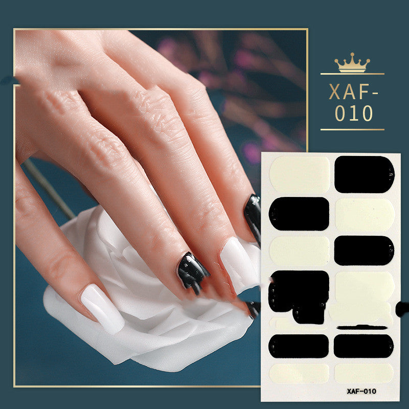 Nagelkunst-Diamant-Nagellackfolie Nagelaufkleber Nagellackkleber