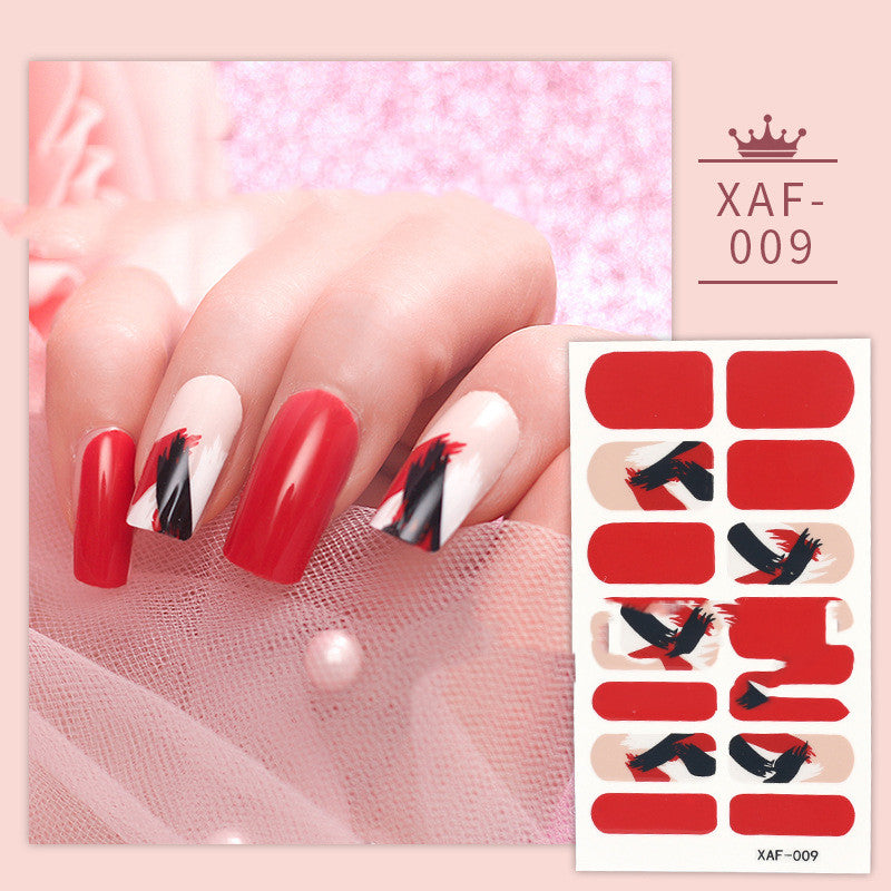 Nagelkunst-Diamant-Nagellackfolie Nagelaufkleber Nagellackkleber