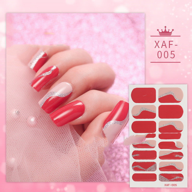 Nagelkunst-Diamant-Nagellackfolie Nagelaufkleber Nagellackkleber