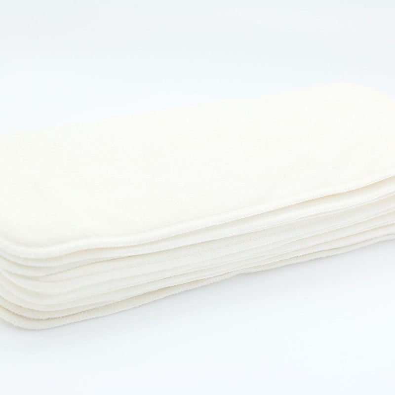Baby Washable 4-layer Pure Bamboo Fiber Diapers Bamboo Terry Absorbent Diapers