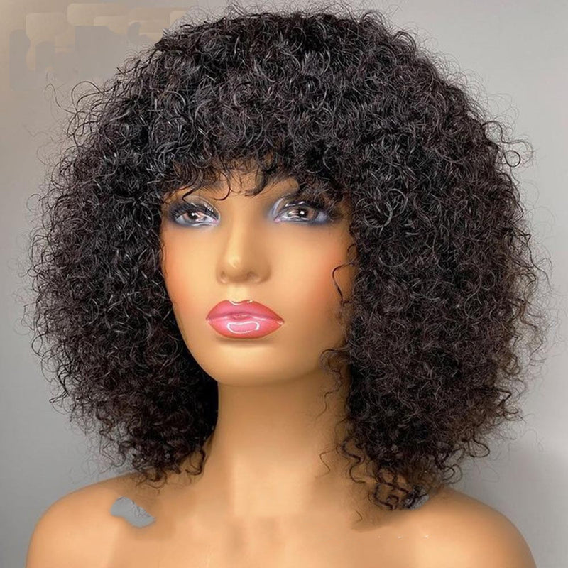 Damen Perücke, Schwarz, Afro, klein gelockt, Kurzhaar, gelockt, Langhaar, gelockt