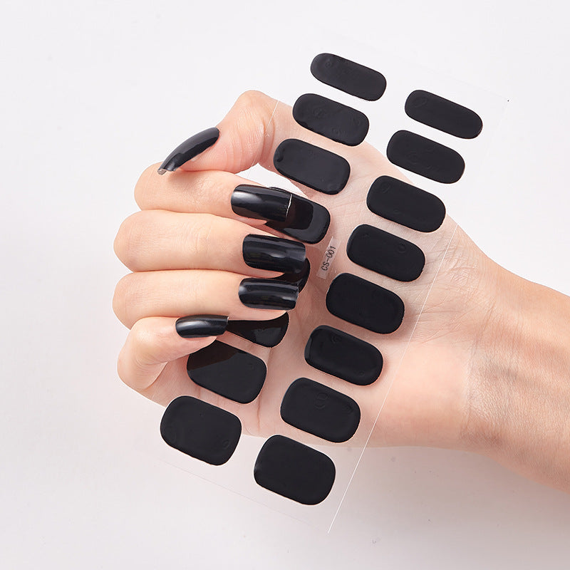 16 Autocolantes de Unhas Pure Color