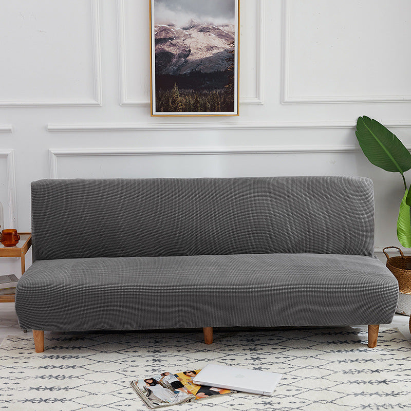 Folding Sofa Bed Cover All-Inclusive Universal Cover Four Seasons Universal Thickened Simple Lazy Armless Sofa Bed Cover