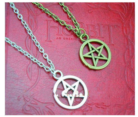European And American Fashion Jewelry Vintage Five-Pointed Star Necklace