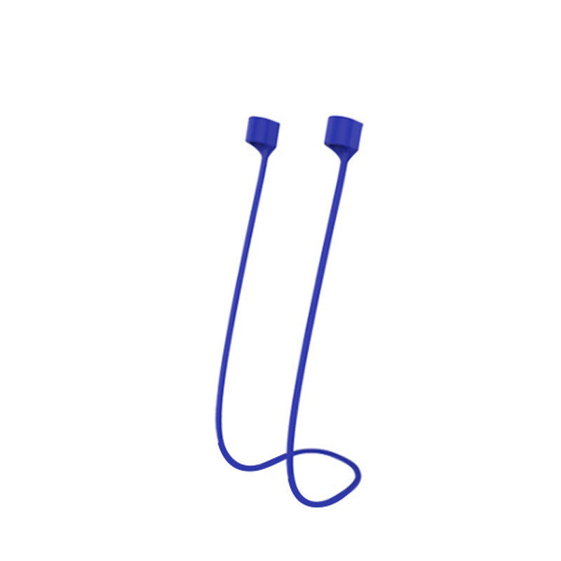 Wireless Bluetooth Headset Magnetic Silicone Anti-Lost Lanyard
