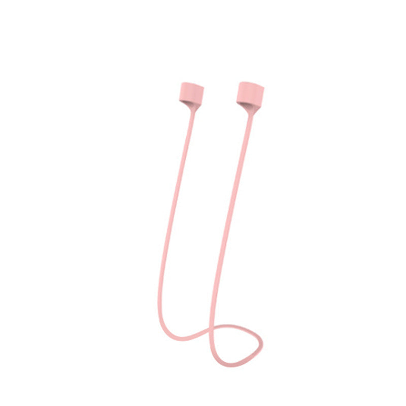 Wireless Bluetooth Headset Magnetic Silicone Anti-Lost Lanyard