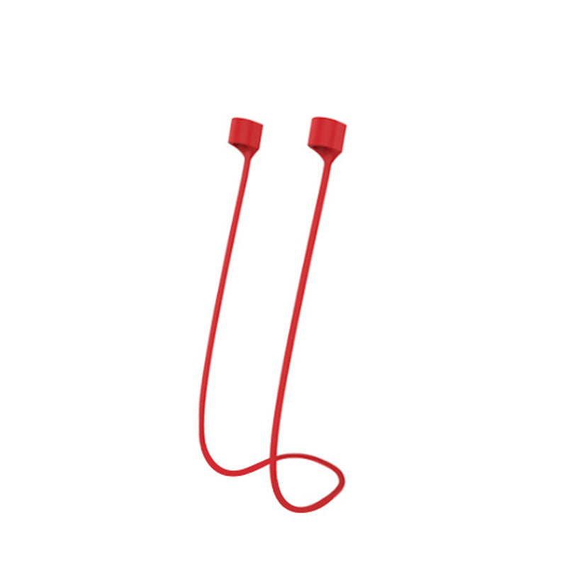 Wireless Bluetooth Headset Magnetic Silicone Anti-Lost Lanyard