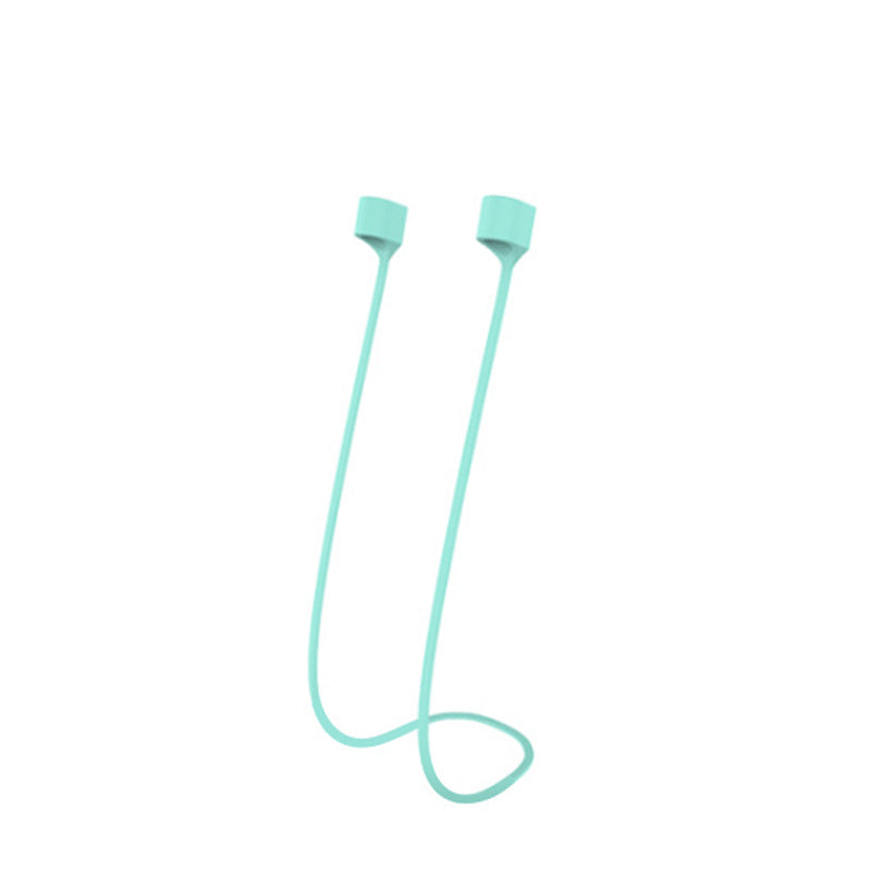 Wireless Bluetooth Headset Magnetic Silicone Anti-Lost Lanyard