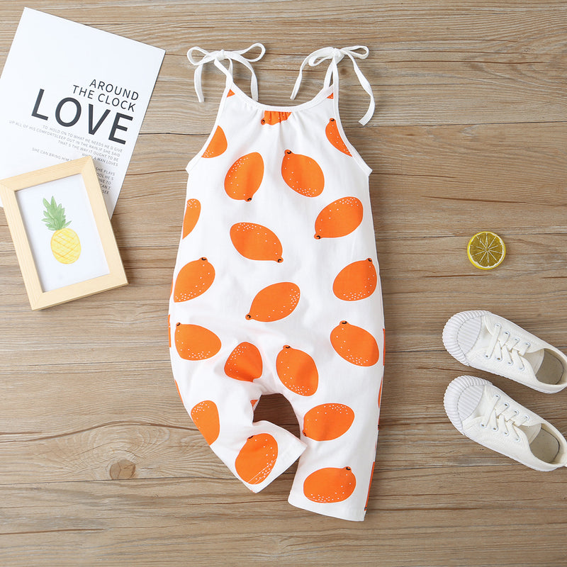 Mädchen-Einteiler-Latzhose, modisch, Sommer, neu, koreanischer Stil, lässige Kinderkleidung