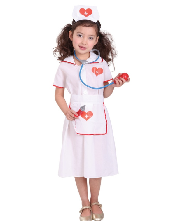 Cosplay Little Girl Pretty Little Nurse Uniform
