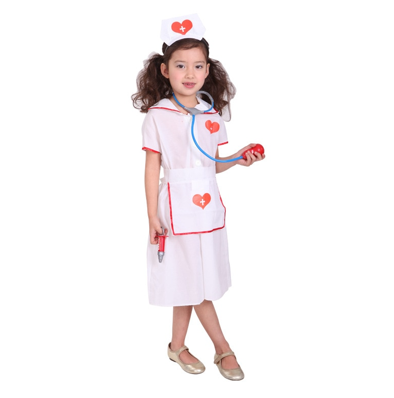Cosplay Little Girl Pretty Little Nurse Uniform