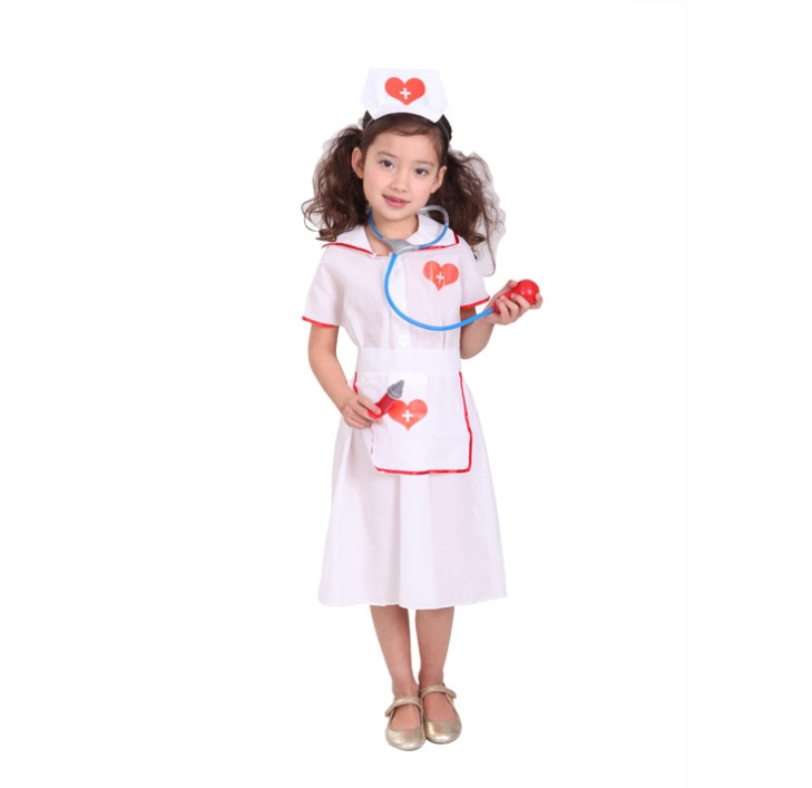 Cosplay Little Girl Pretty Little Nurse Uniform