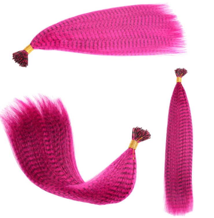 Extensão de Cabelo com Penas 13 Cores