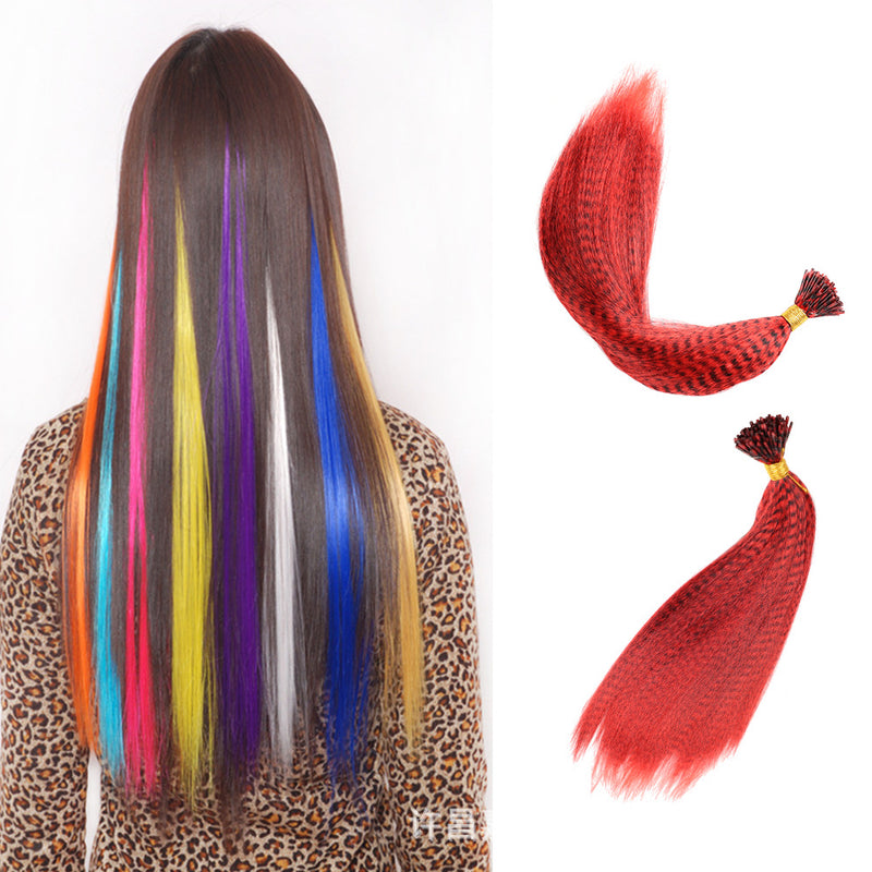 Extensão de Cabelo com Penas 13 Cores