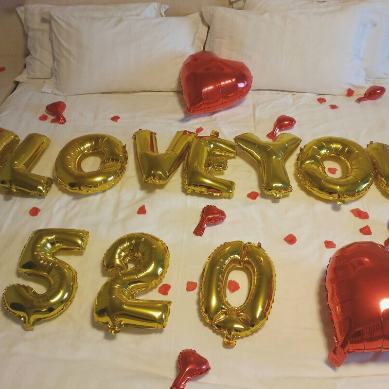 English Number Alphabet Balloons