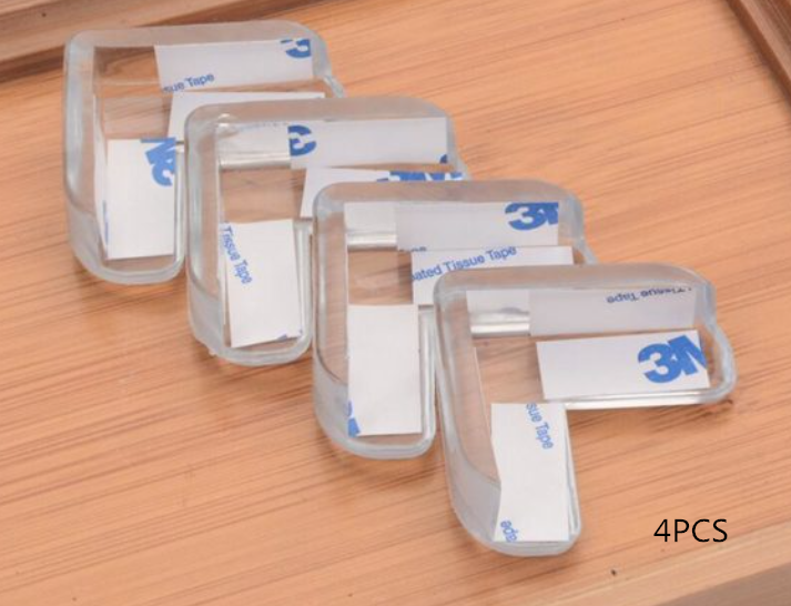 Protetor de Cantos de Mesa em Silicone para Segurança Infantil