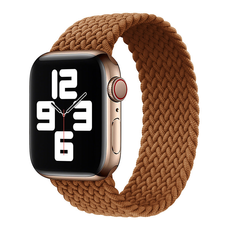 Single Loop Nylon Braided Elastic Strap