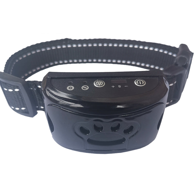 Hundetraining Halsband Wasserdicht Elektrisch Haustier Fernbedienung Wiederaufladbarer Hunde Trainer Bell Stopp Gerät Mit Schock Vibration Ton