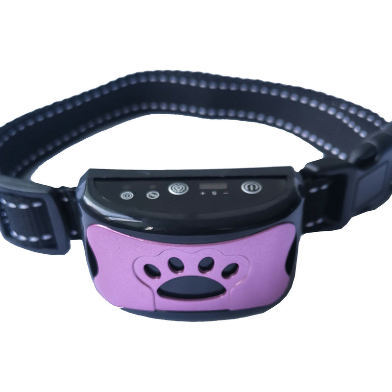 Hundetraining Halsband Wasserdicht Elektrisch Haustier Fernbedienung Wiederaufladbarer Hunde Trainer Bell Stopp Gerät Mit Schock Vibration Ton