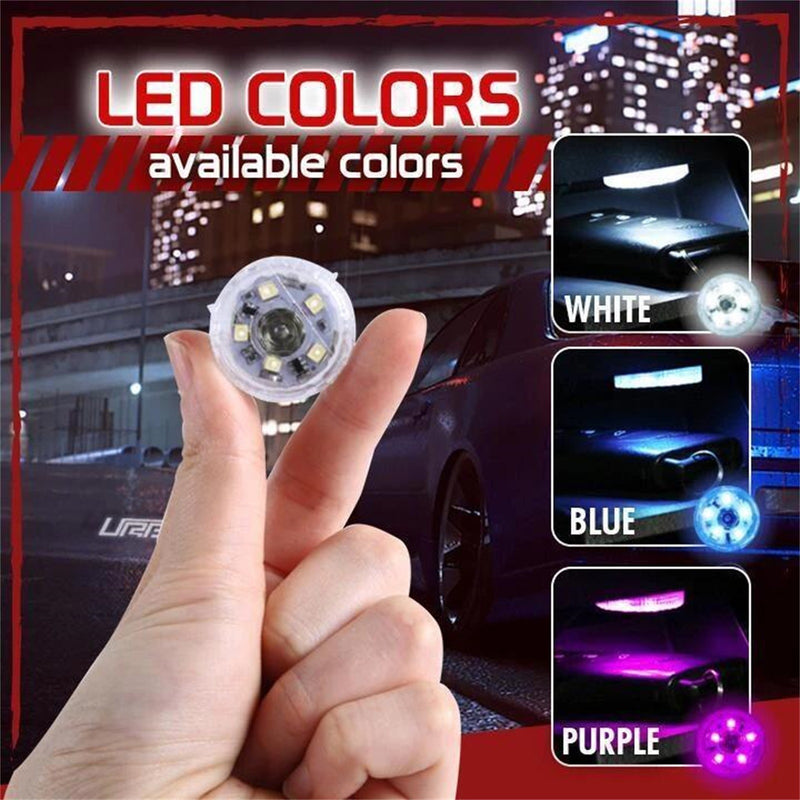 Luz de atmosfera tátil para interior de automóvel