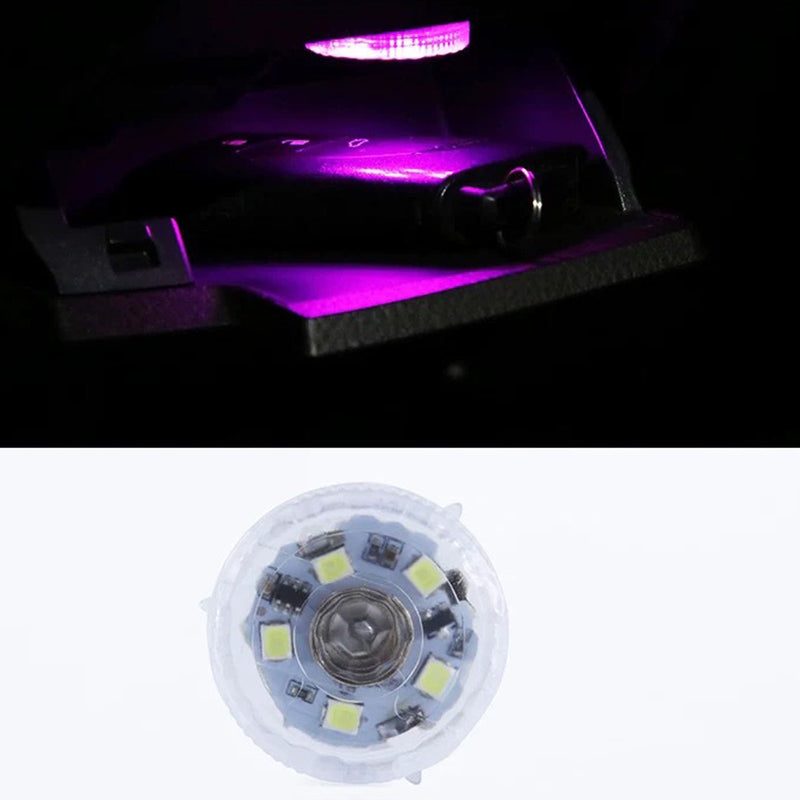 Luz de atmosfera tátil para interior de automóvel