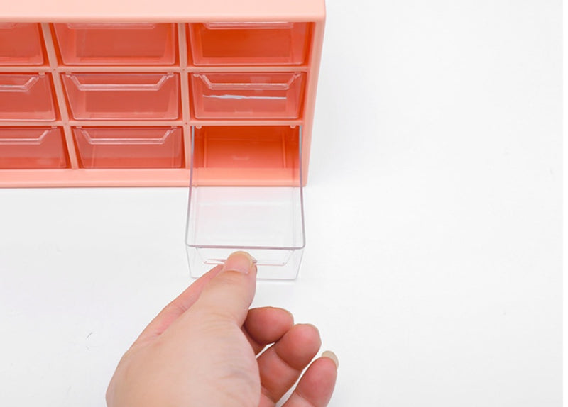Organizer Aufbewahrungsbehälter Schreibtisch Organizer Schreibwaren Plastik Transparentbox