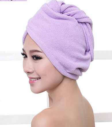 Toca de Secagem de Cabelo para Mulher, Toalha Absorvente para Cabelo