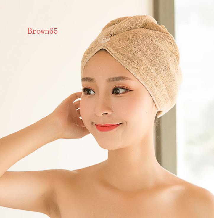Toca de Secagem de Cabelo para Mulher, Toalha Absorvente para Cabelo