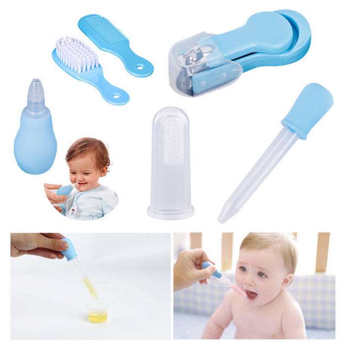 Conjunto Portátil de Higiene para Bebé e Kit de Beleza para Criança