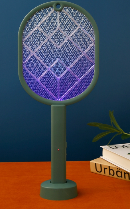 Elektrische Fliegenklatsche, wiederaufladbare Mückenlampe für den Haushalt