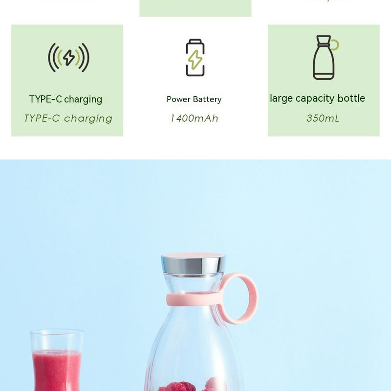 Original Echte Ware USB Magnetische Lade Mini Entsafter Tasse Tragbare Reise Saft Elektrische Entsafter Tasse