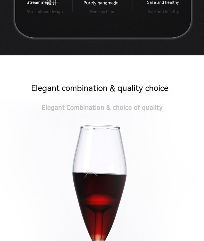 Creative Borosilicate Glass Diamonds Red Wine Glass Champagne Goblet