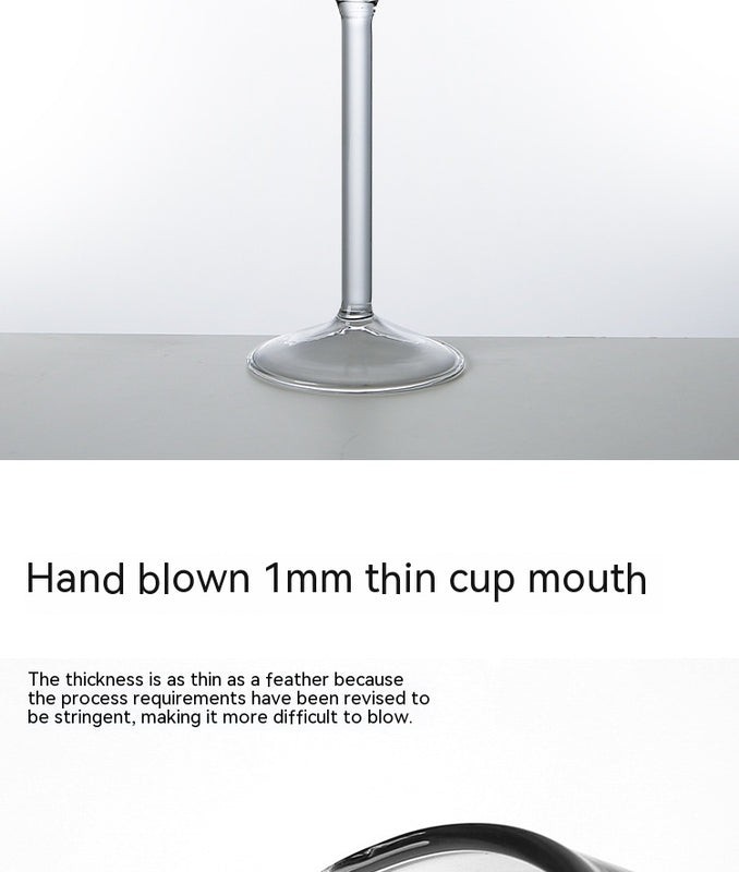 Creative Borosilicate Glass Diamonds Red Wine Glass Champagne Goblet