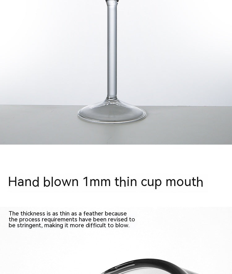 Creative Borosilicate Glass Diamonds Red Wine Glass Champagne Goblet