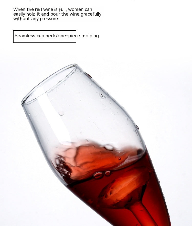 Creative Borosilicate Glass Diamonds Red Wine Glass Champagne Goblet