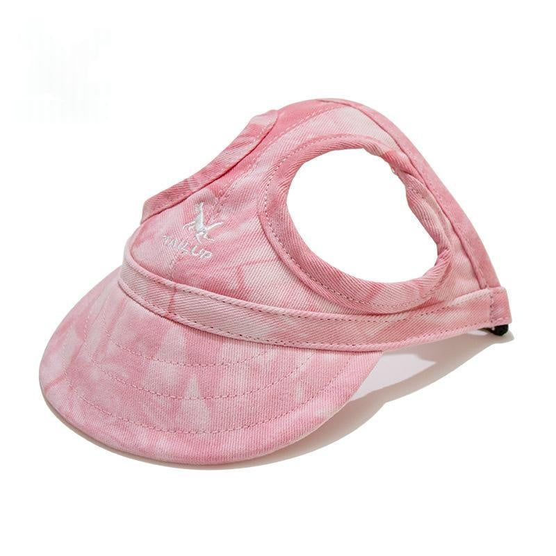 Pet Sunshade Ear Exposing Headpiece