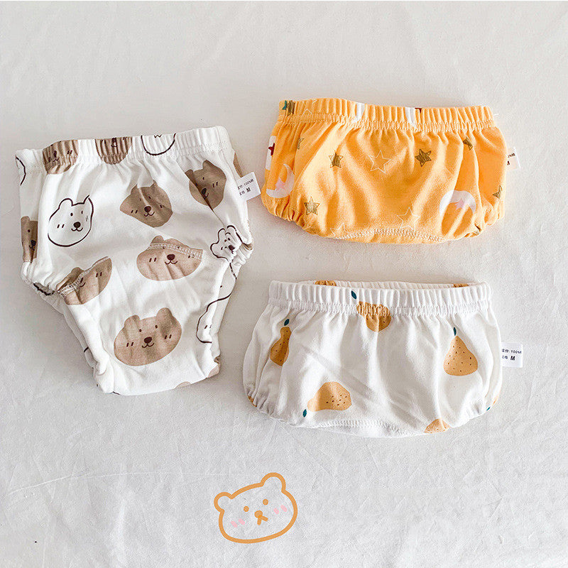 Baby's 6-layer Gauze Breathable Diaper Training Pants