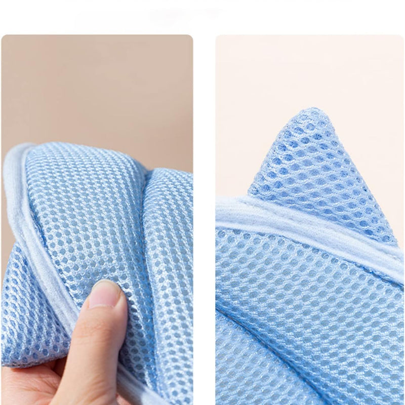 Coleira Isabelina para Gatos em Forma de Tubarão, Suave e Respirável, Proteção de Pescoço Confortável para Gatinhos, Anti-lambedura para Cuidados e Pós-operatório