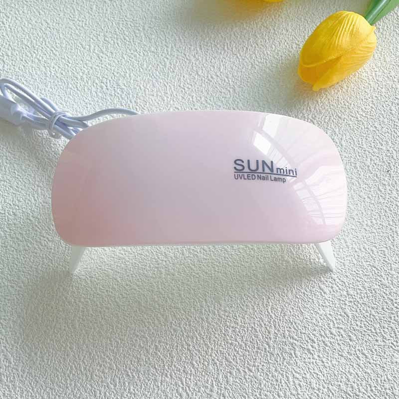 Nagel-Pads, Backlampen, tragbare Mini-Nagellampen zum Falten
