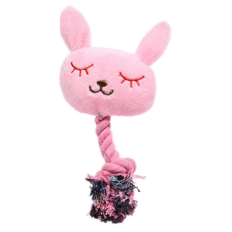 Brinquedo de Peluche Sonoro Resistente a Mordidas para Cães