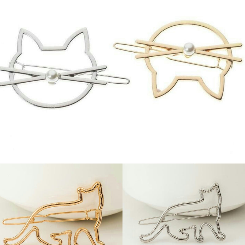 Cute Kitty Hair Clips