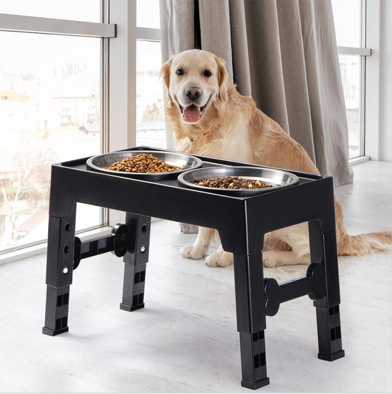 Pet Lifting Feeding Bowl Neck Protection Anti-tumble Medium Large Dog Dedicated
