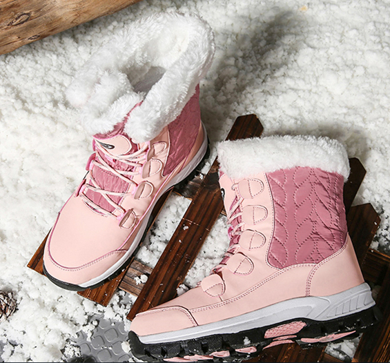 Warme Damen-Schneestiefel