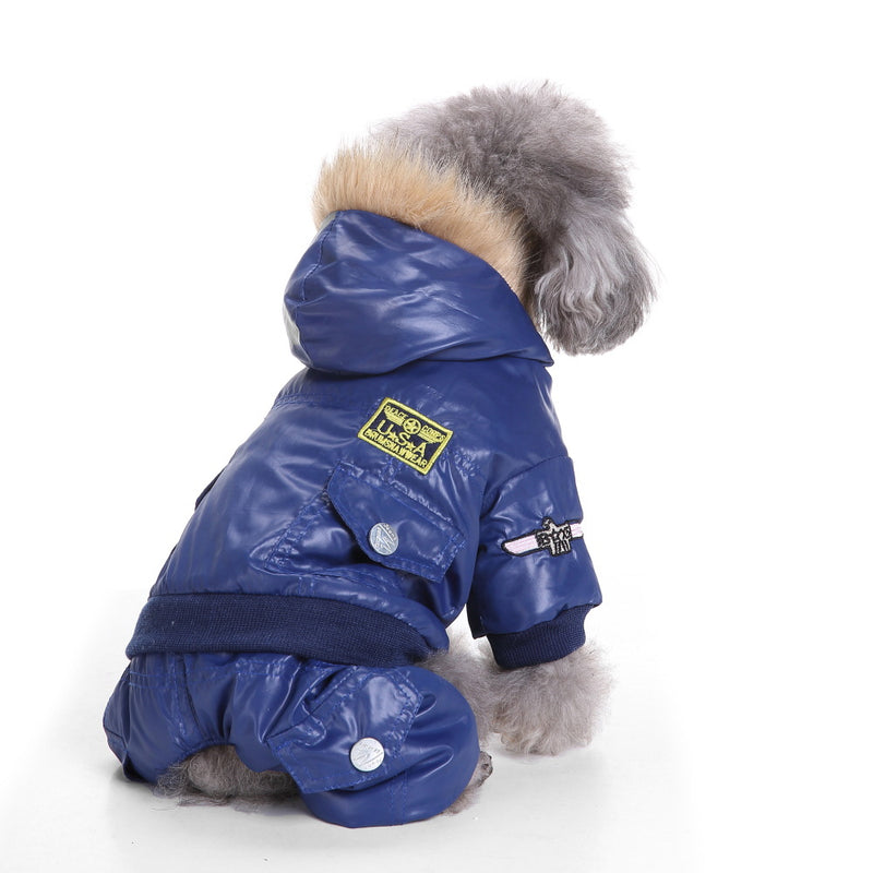 Vierbeinige Hundebekleidung der Air Force