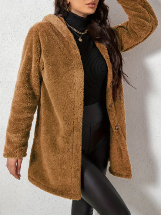 Elegante Damen-Fleecejacke