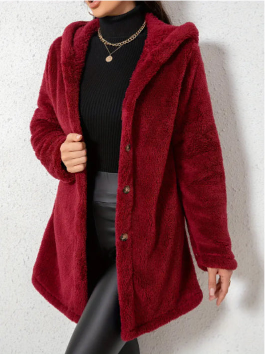 Elegante Damen-Fleecejacke
